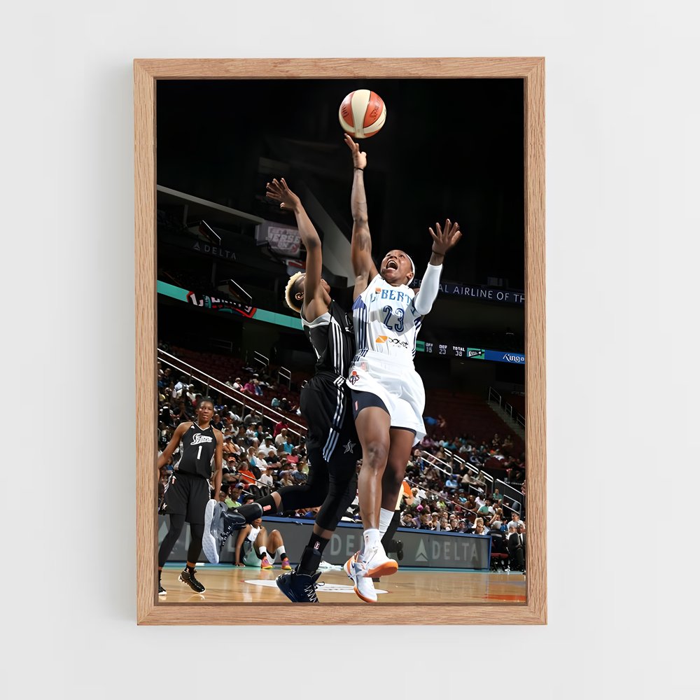 Poster Saut de Génie – affiche Basketball (vue 4)